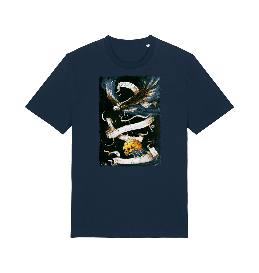 French Navy Printed T-shirt Front